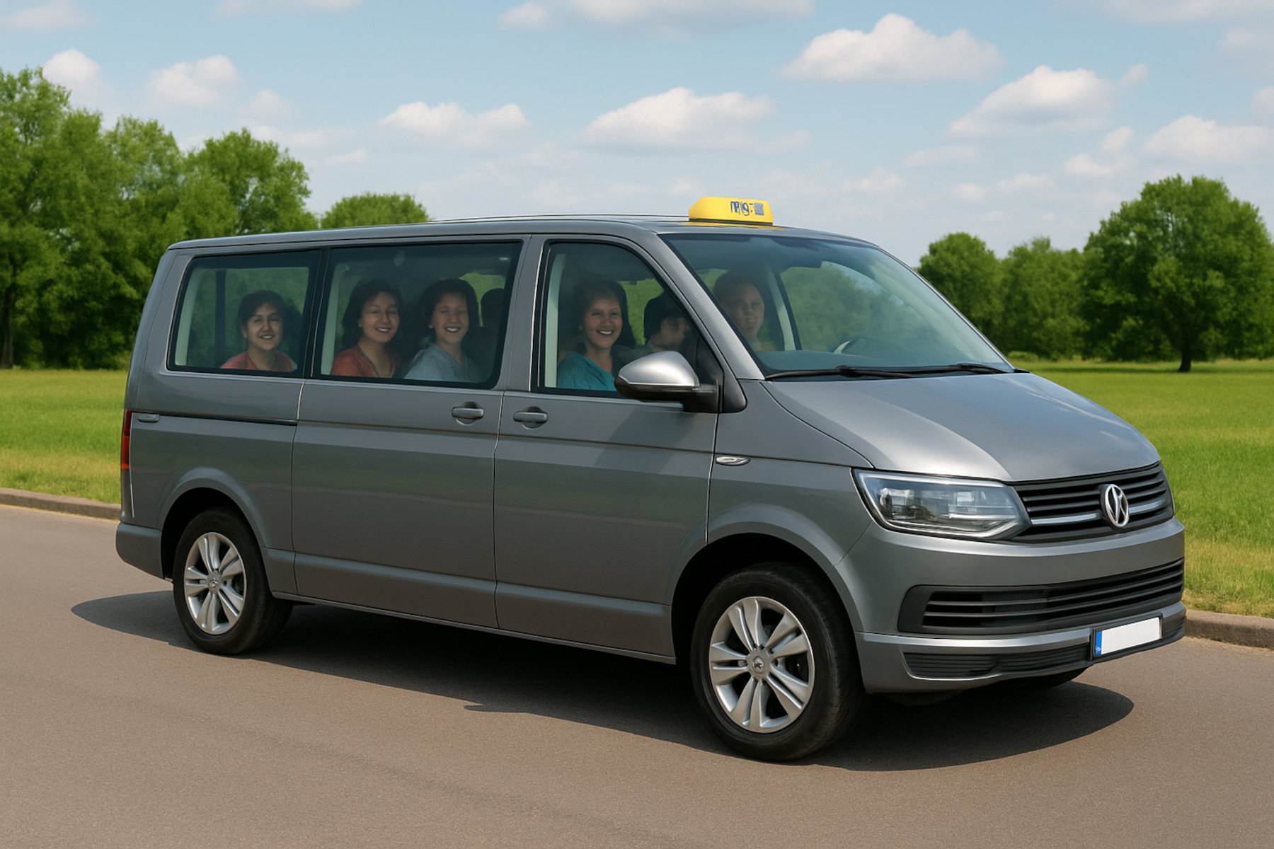 Besttaxi Erlangen Großraumtaxi – Moderner Van für Gruppenfahrten bis 8 Personen