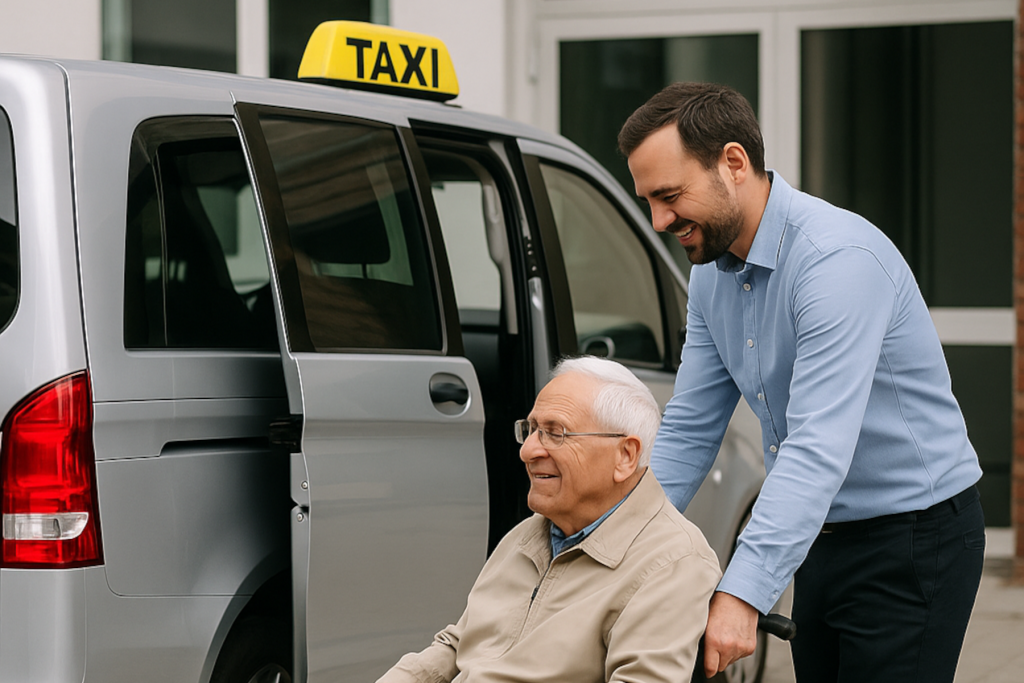 Besttaxi Erlangen – Krankenfahrt mit Transportschein und barrierefreiem Taxi